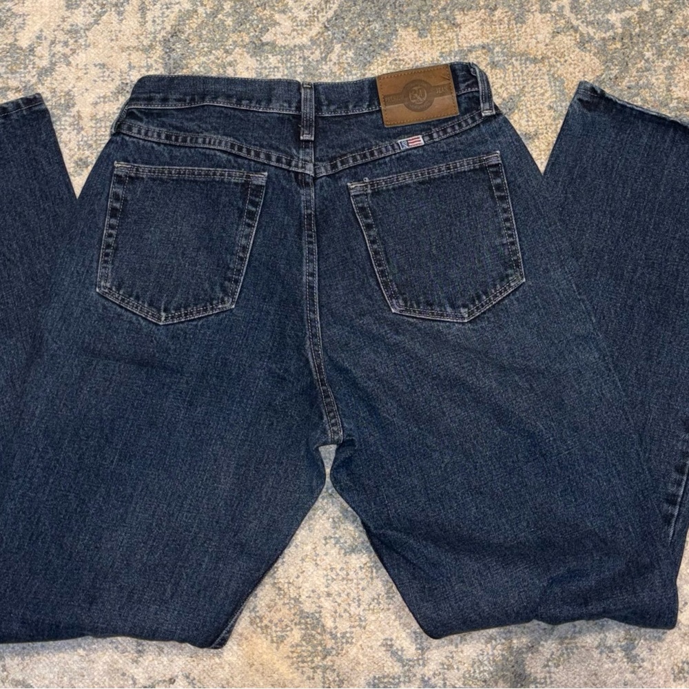 Classic Dark Denim Women's Relaxed Jeans